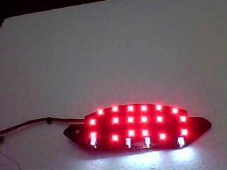 Placa Led Para Hornet600 Até 2007